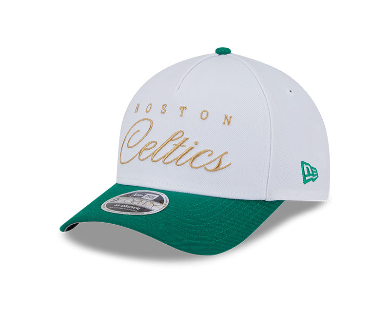 Boston Celtics 2025 Draft 9FORTY M-Crown A-Frame Snapback