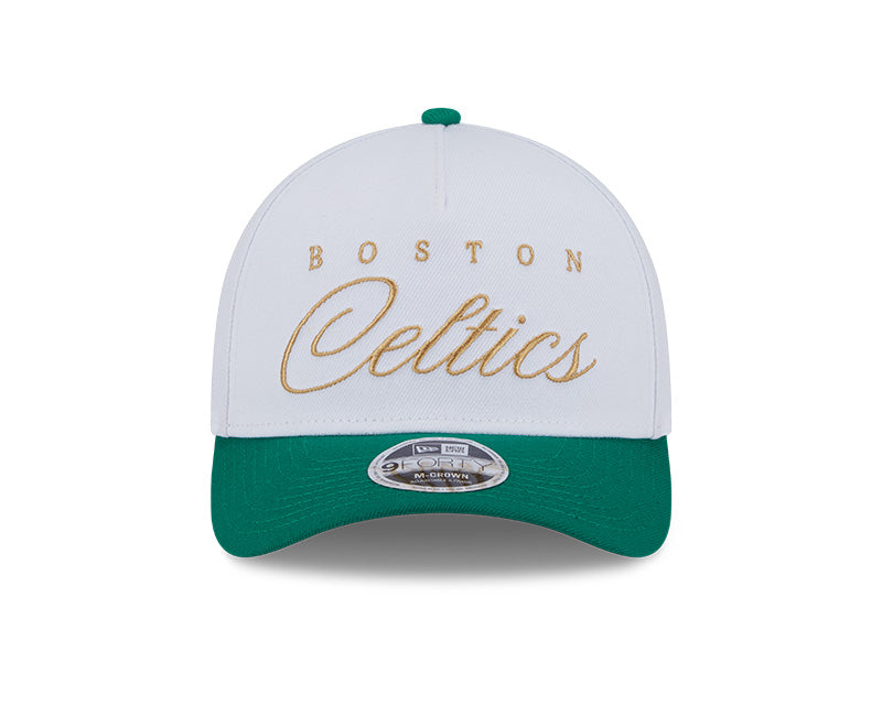 Boston Celtics 2025 Draft 9FORTY M-Crown A-Frame Snapback