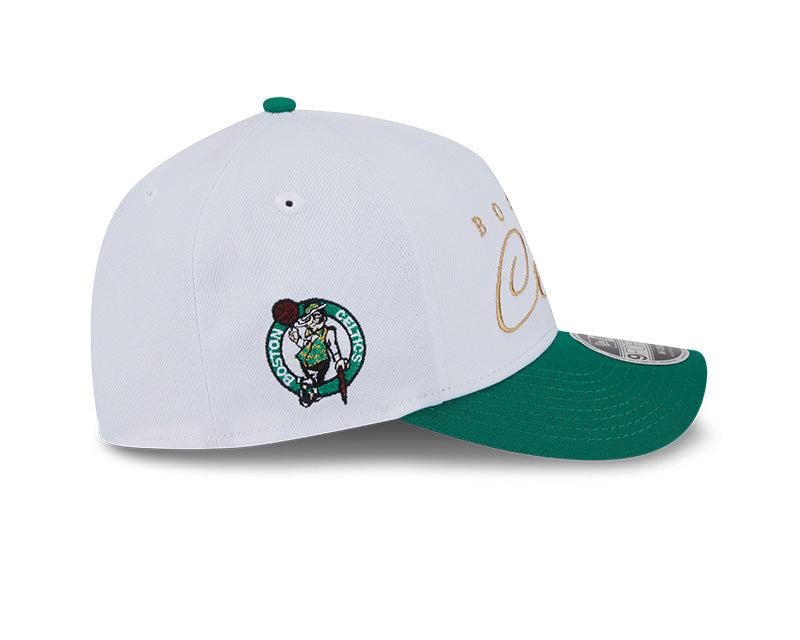 Boston Celtics 2025 Draft 9FORTY M-Crown A-Frame Snapback