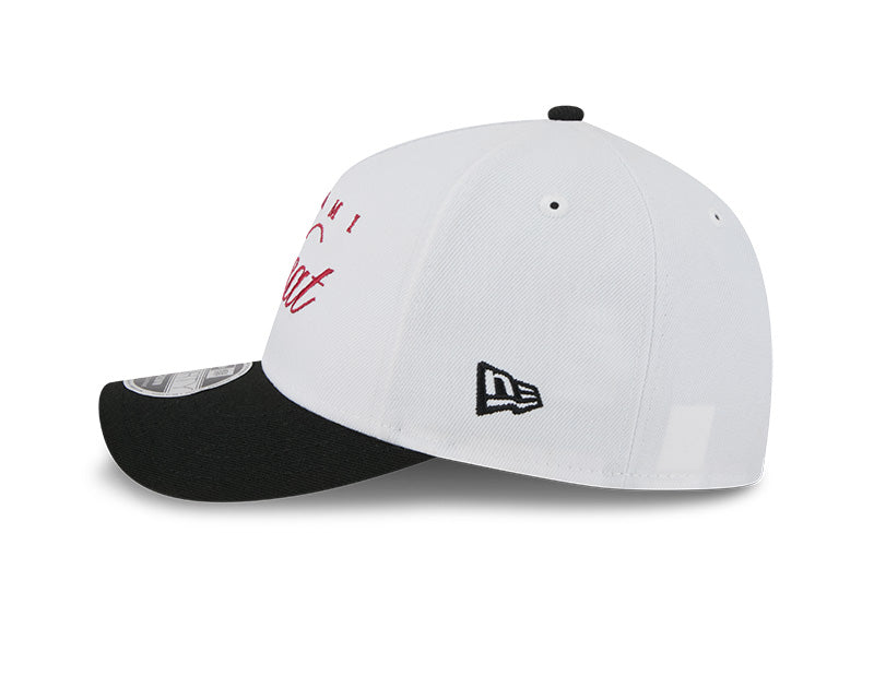 Miami Heat 2025 Draft 9FORTY M-Crown A-Frame Snapback