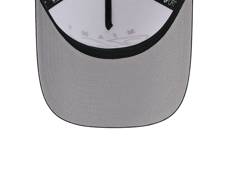 Miami Heat 2025 Draft 9FORTY M-Crown A-Frame Snapback