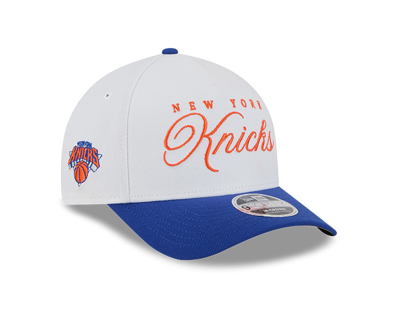 New York Knicks 2025 Draft 9FORTY M-Crown A-Frame Snapback