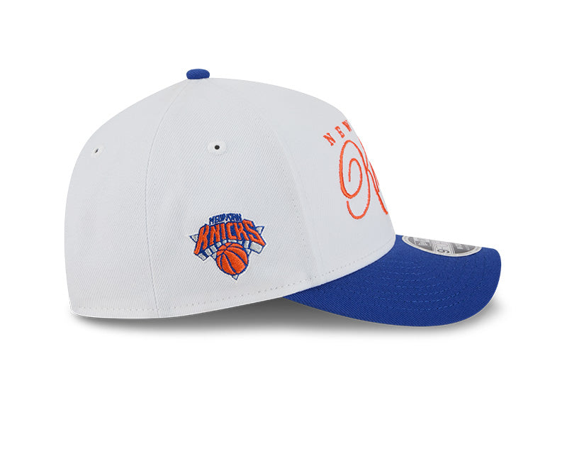 New York Knicks 2025 Draft 9FORTY M-Crown A-Frame Snapback