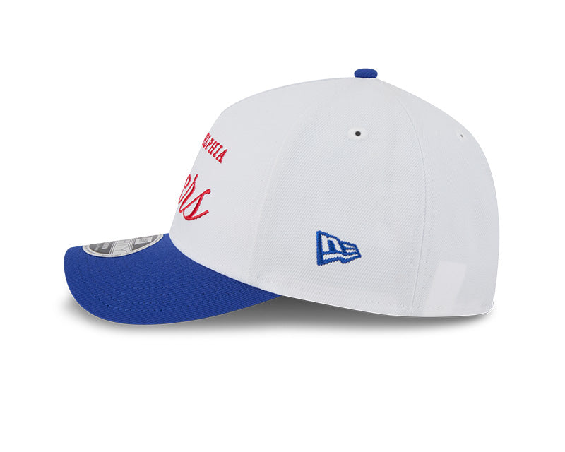 Philadelphia 76ers 2025 Draft 9FORTY M-Crown A-Frame Snapback