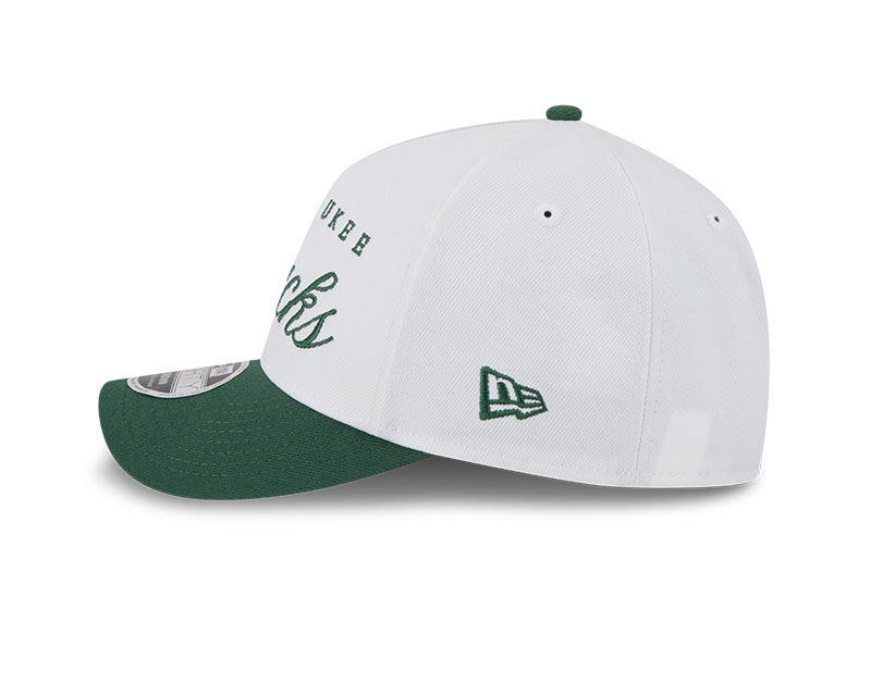 Milwaukee Bucks 2025 Draft 9FORTY M-Crown A-Frame Snapback