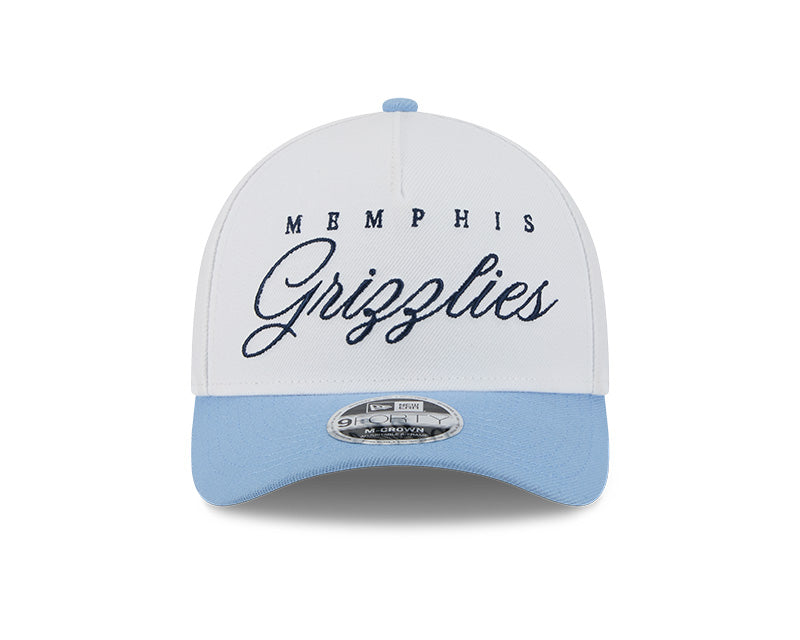 Memphis Grizzlies 2025 Draft 9FORTY M-Crown A-Frame Snapback