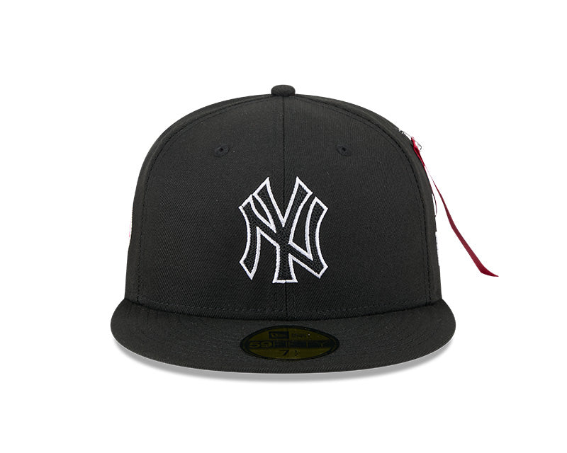 New Era New York Yankees Alpha Industries Black 59FIFTY Fitted Hat