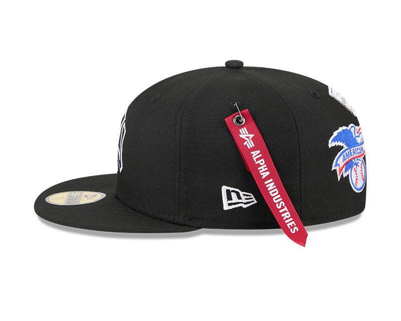 New Era New York Yankees Alpha Industries Black 59FIFTY Fitted Hat