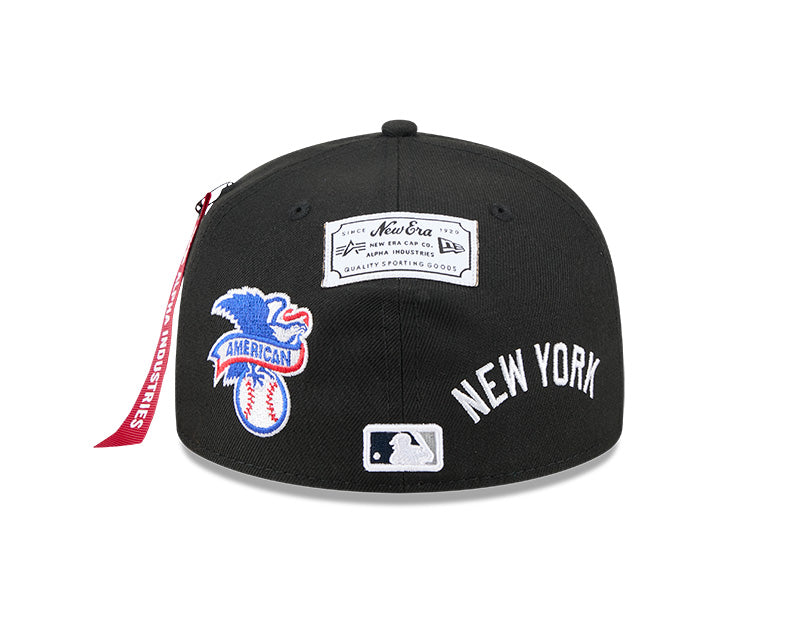 New Era New York Yankees Alpha Industries Black 59FIFTY Fitted Hat
