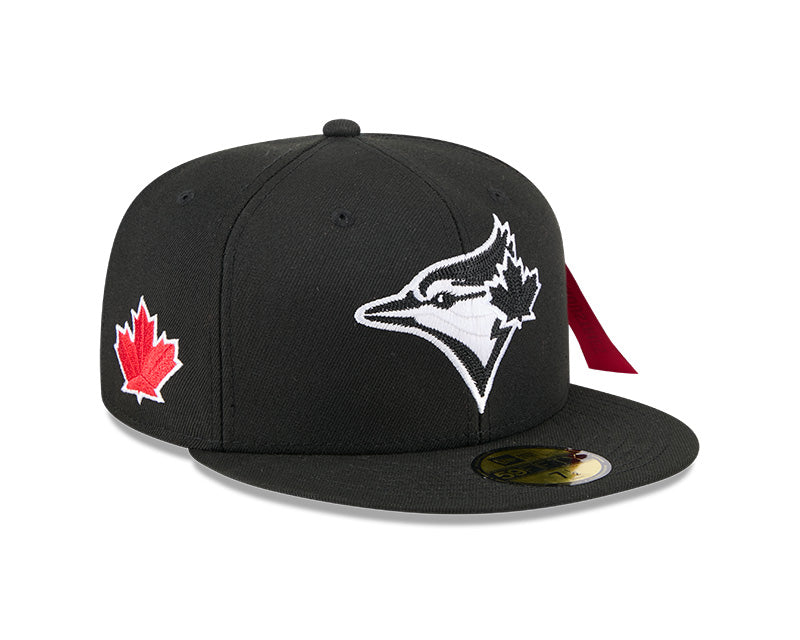 New Era Toronto Blue Jays Alpha Industries Black 59FIFTY Fitted Hat