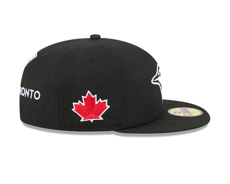 New Era Toronto Blue Jays Alpha Industries Black 59FIFTY Fitted Hat