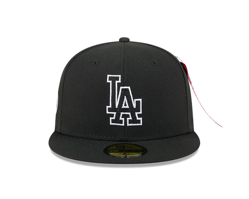 New Era Los Angeles Dodgers Alpha Industries Black 59FIFTY Fitted Hat