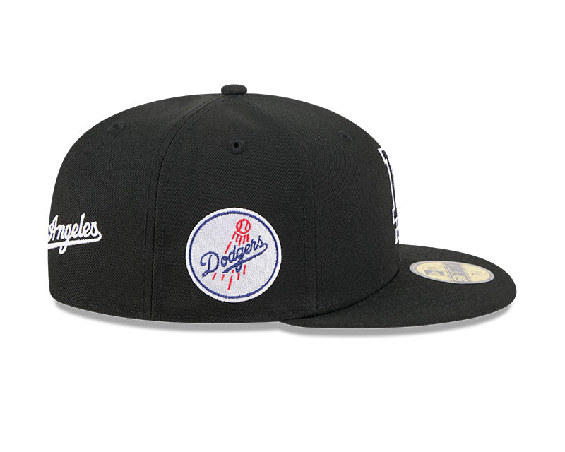 New Era Los Angeles Dodgers Alpha Industries Black 59FIFTY Fitted Hat