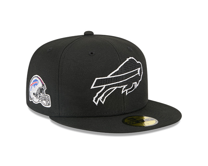 New Era Buffalo Bills Alpha Industries Black 59FIFTY Fitted Hat