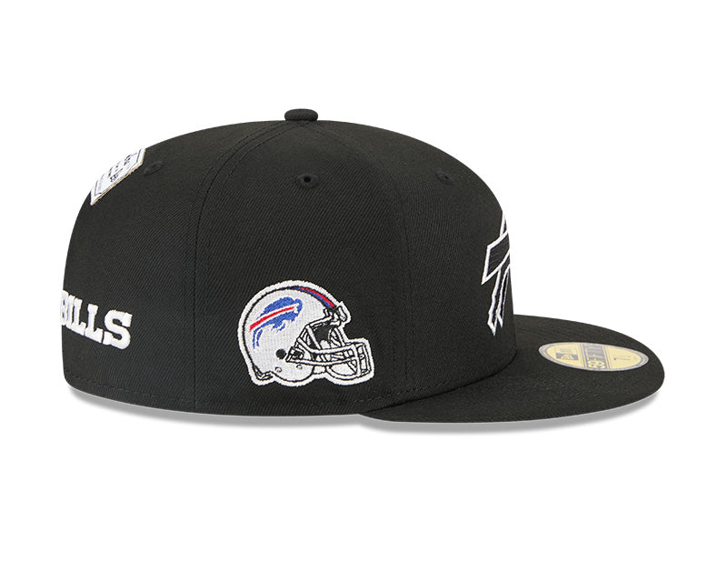 New Era Buffalo Bills Alpha Industries Black 59FIFTY Fitted Hat