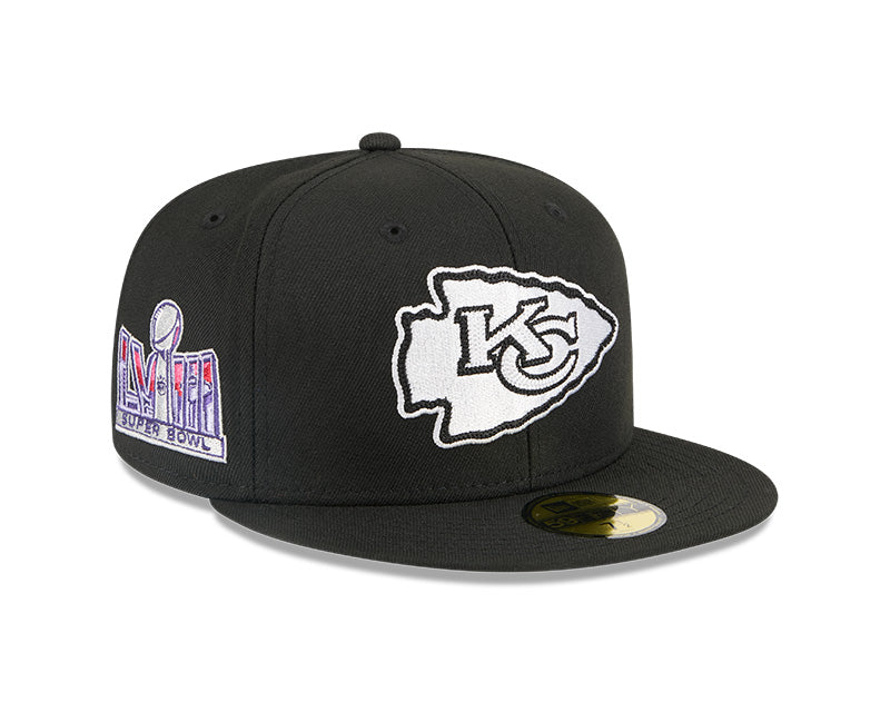 New Era Kansas City Chiefs Alpha Industries Black 59FIFTY Fitted Hat