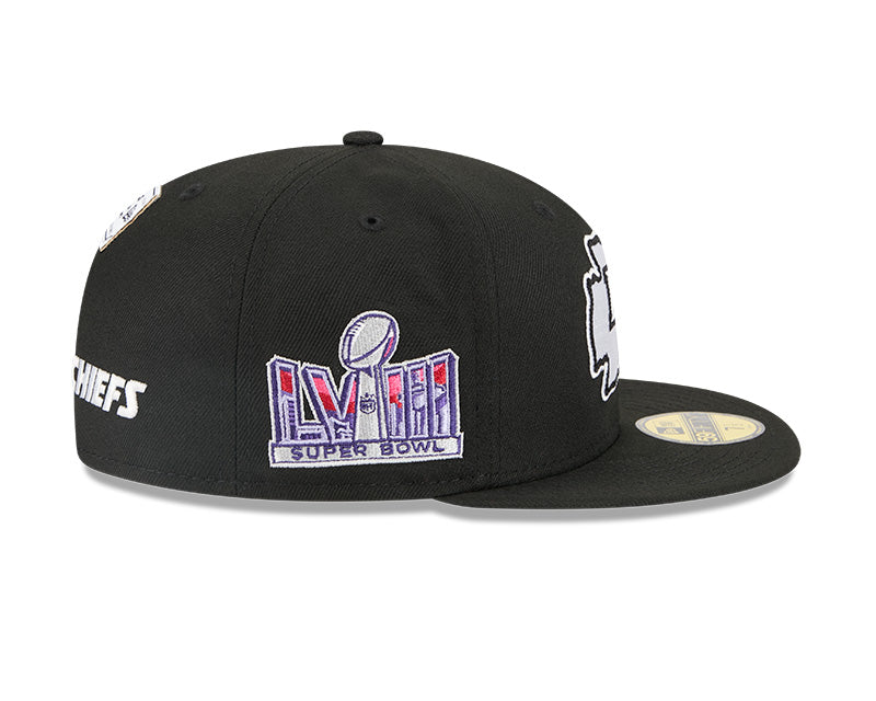 New Era Kansas City Chiefs Alpha Industries Black 59FIFTY Fitted Hat