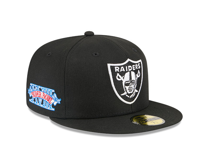 New Era Las Vegas Raiders Alpha Industries Black 59FIFTY Fitted Hat