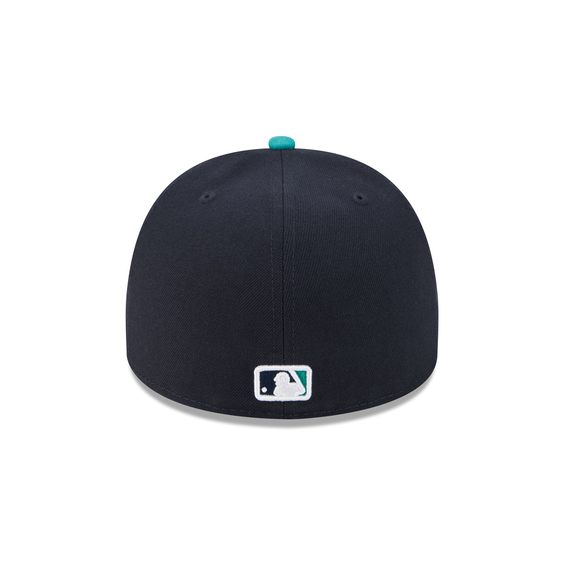 New Era Seattle Mariners MLB 2026 Cartoon A-Frame 59FIFTY junior fitted hat, back view