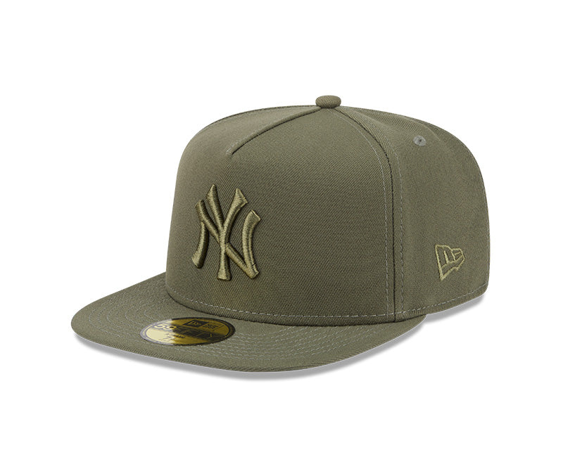 New Era New York Yankees Olive Color Pack A-Frame 59FIFTY Fitted Hat