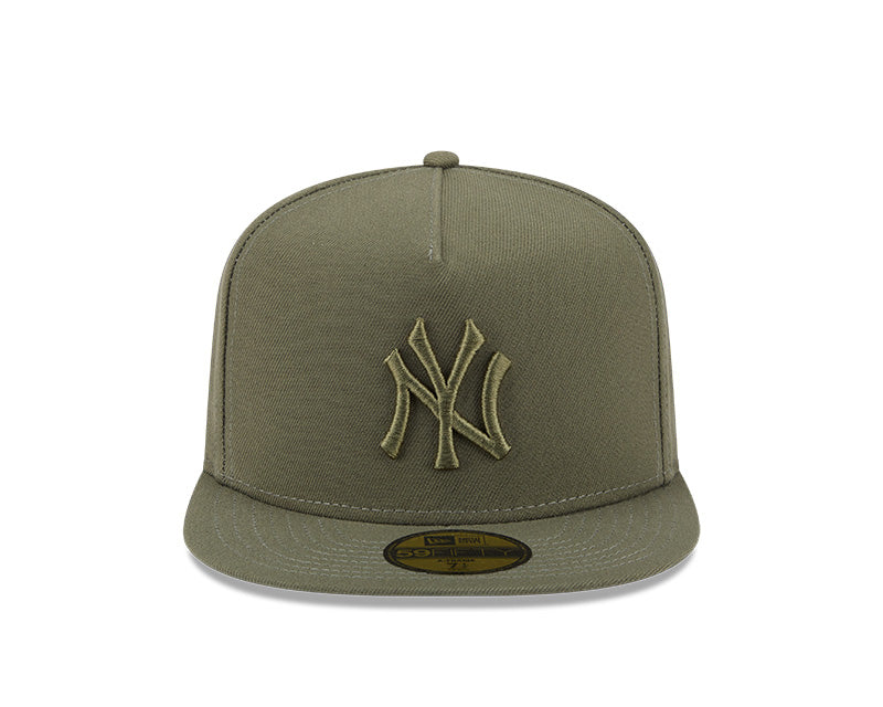 New Era New York Yankees Olive Color Pack A-Frame 59FIFTY Fitted Hat