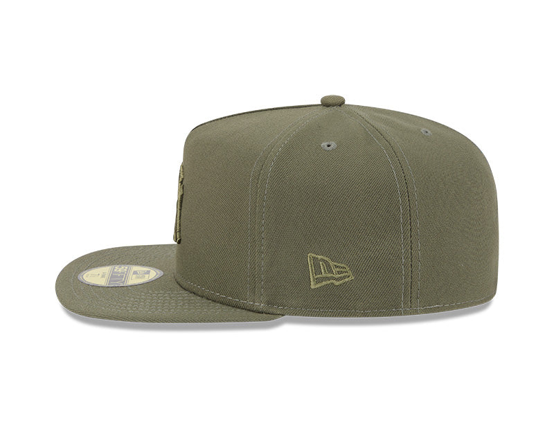 New Era New York Yankees Olive Color Pack A-Frame 59FIFTY Fitted Hat
