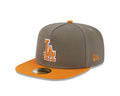 New Era Los Angeles Dodgers Olive/Burnt Orange Two-Tone Color Pack A-Frame 59FIFTY Fitted Hat