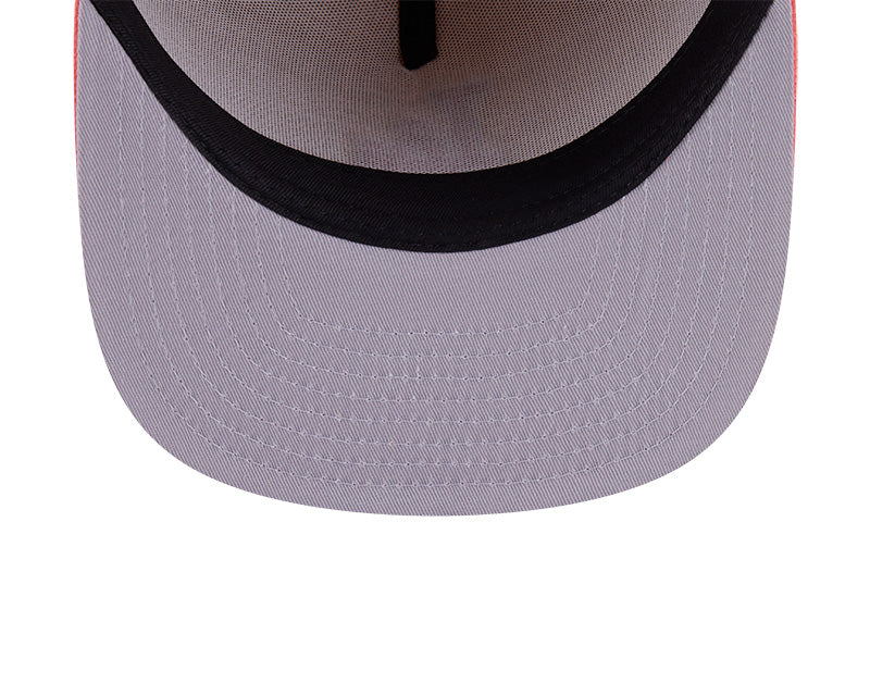 New Era Los Angeles Dodgers Salmon/Pink Two-Tone Color Pack A-Frame 59FIFTY Fitted Hat