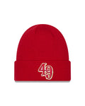 New Era San Francisco 49ers Deceptor Cuff Knit Beanie
