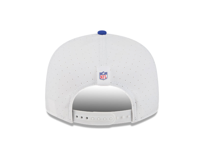New Era Buffalo Bills 2025 Training Split Panel 9FIFTY Snapback Hat