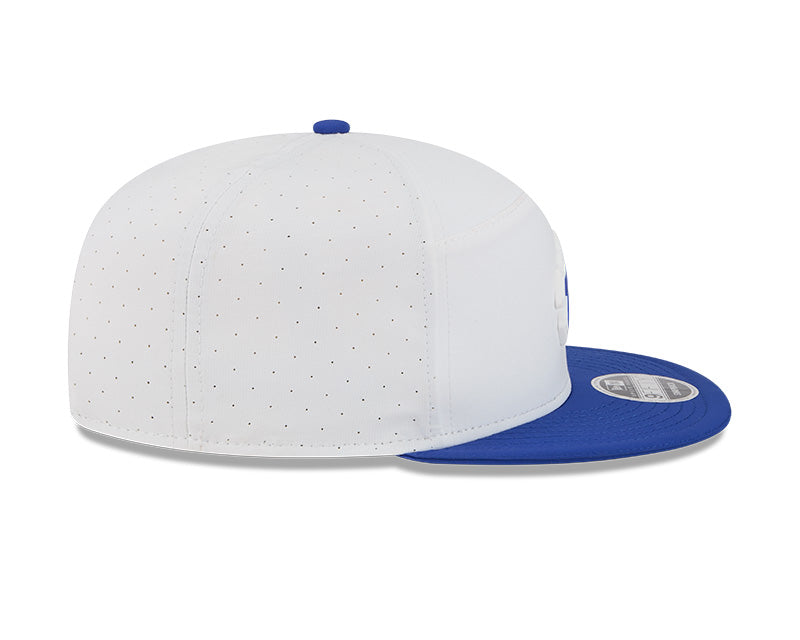 New Era Buffalo Bills 2025 Training Split Panel 9FIFTY Snapback Hat