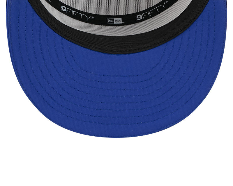 New Era Buffalo Bills 2025 Training Split Panel 9FIFTY Snapback Hat