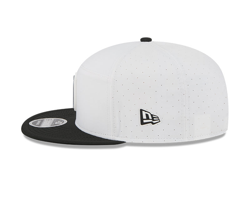New Era Las Vegas Raiders 2025 Training Split Panel 9FIFTY Snapback Hat