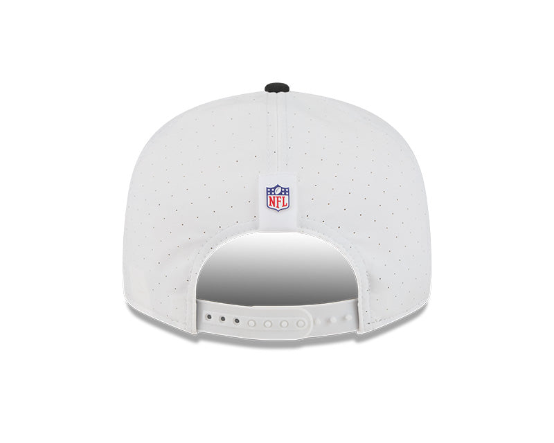 New Era Las Vegas Raiders 2025 Training Split Panel 9FIFTY Snapback Hat