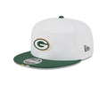 New Era Green Bay Packers 2025 Training Split Panel 9FIFTY Snapback Hat