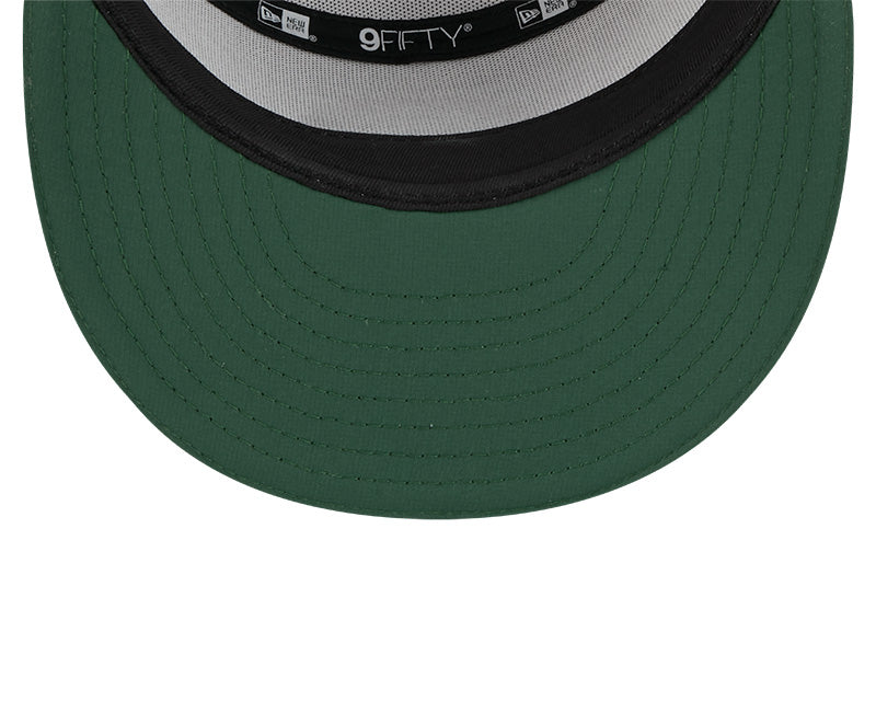New Era Green Bay Packers 2025 Training Split Panel 9FIFTY Snapback Hat