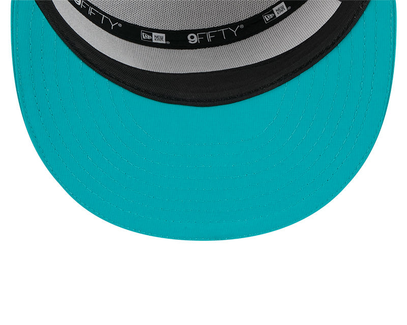New Era Miami Dolphins 2025 Training Split Panel 9FIFTY Snapback Hat