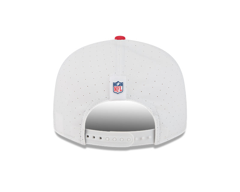 New Era Kansas City Chiefs 2025 Training Split Panel 9FIFTY Snapback Hat