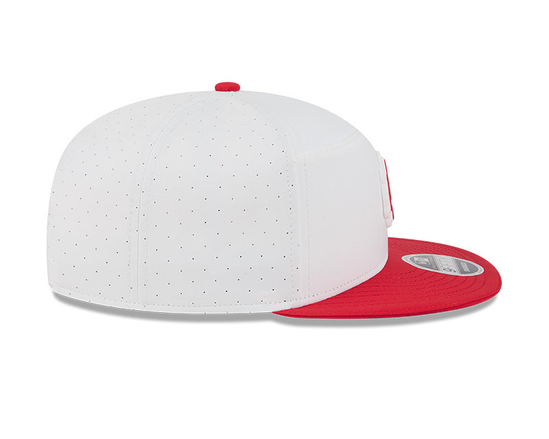 New Era Kansas City Chiefs 2025 Training Split Panel 9FIFTY Snapback Hat