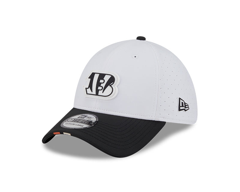 New Era Cincinnati Bengals 2025 Training 39THIRTY Stretch Fit Hat
