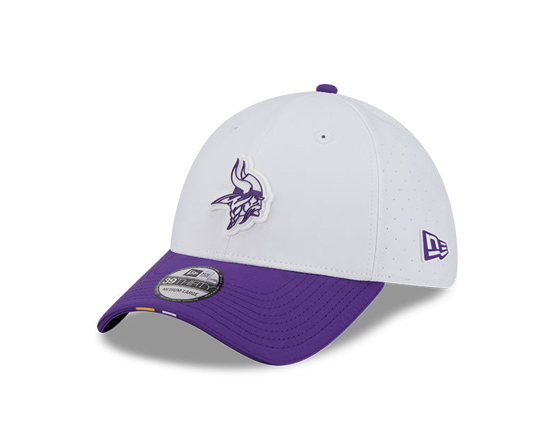 New Era Minnesota Vikings 2025 Training 39THIRTY Stretch Fit Hat