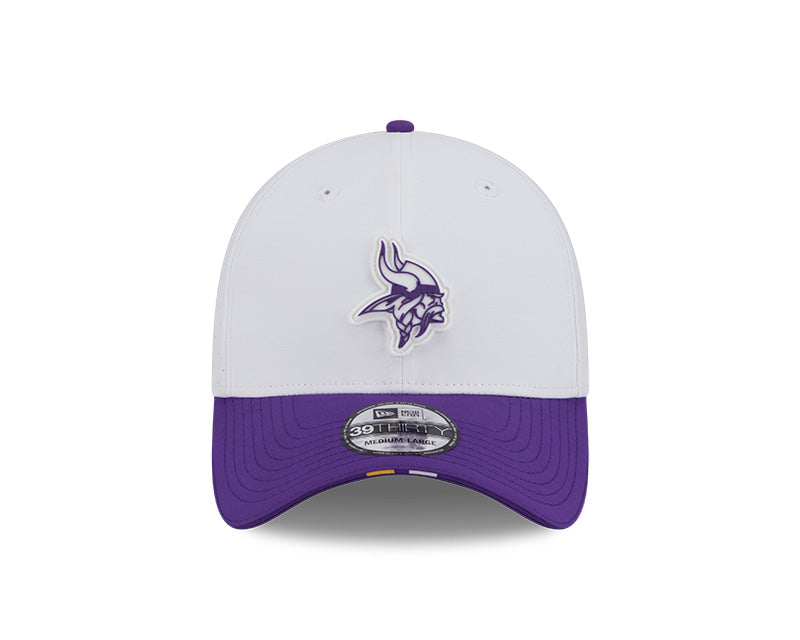 New Era Minnesota Vikings 2025 Training 39THIRTY Stretch Fit Hat