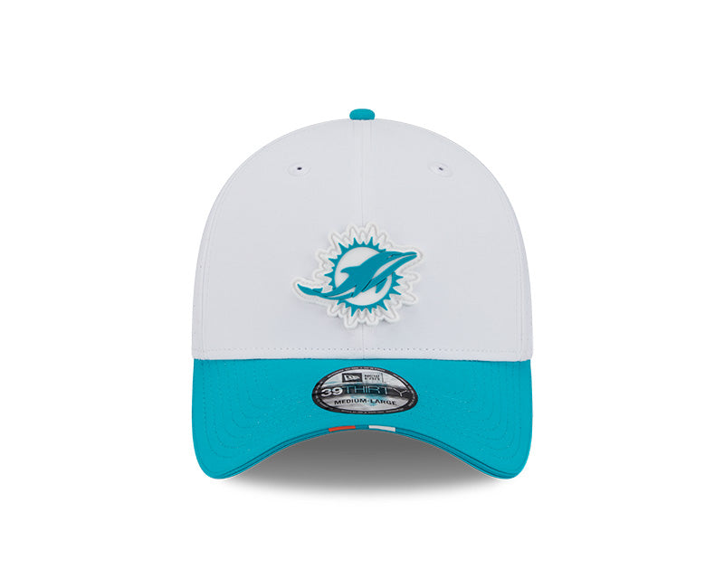 New Era Miami Dolphins 2025 Training 39THIRTY Stretch Fit Hat