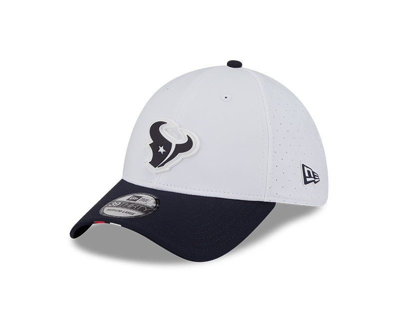 New Era Houston Texans 2025 Training 39THIRTY Stretch Fit Hat