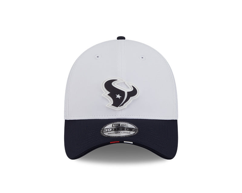 New Era Houston Texans 2025 Training 39THIRTY Stretch Fit Hat