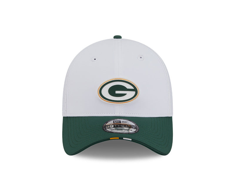 New Era Green Bay Packers 2025 Training 39THIRTY Stretch Fit Hat