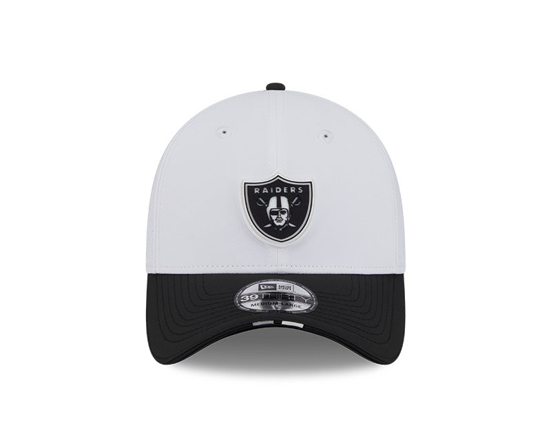 New Era Las Vegas Raiders 2025 Training 39THIRTY Stretch Fit