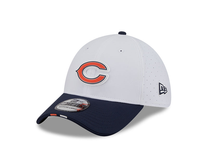 New Era Chicago Bears 2025 Training 39THIRTY Stretch Fit Hat