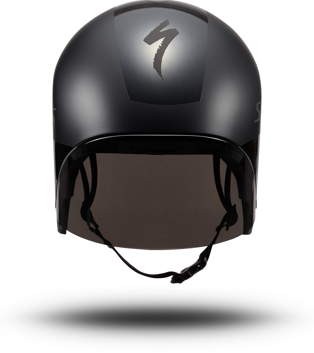 Specialized S-Works TT 5 Helmet - BLACK, front view