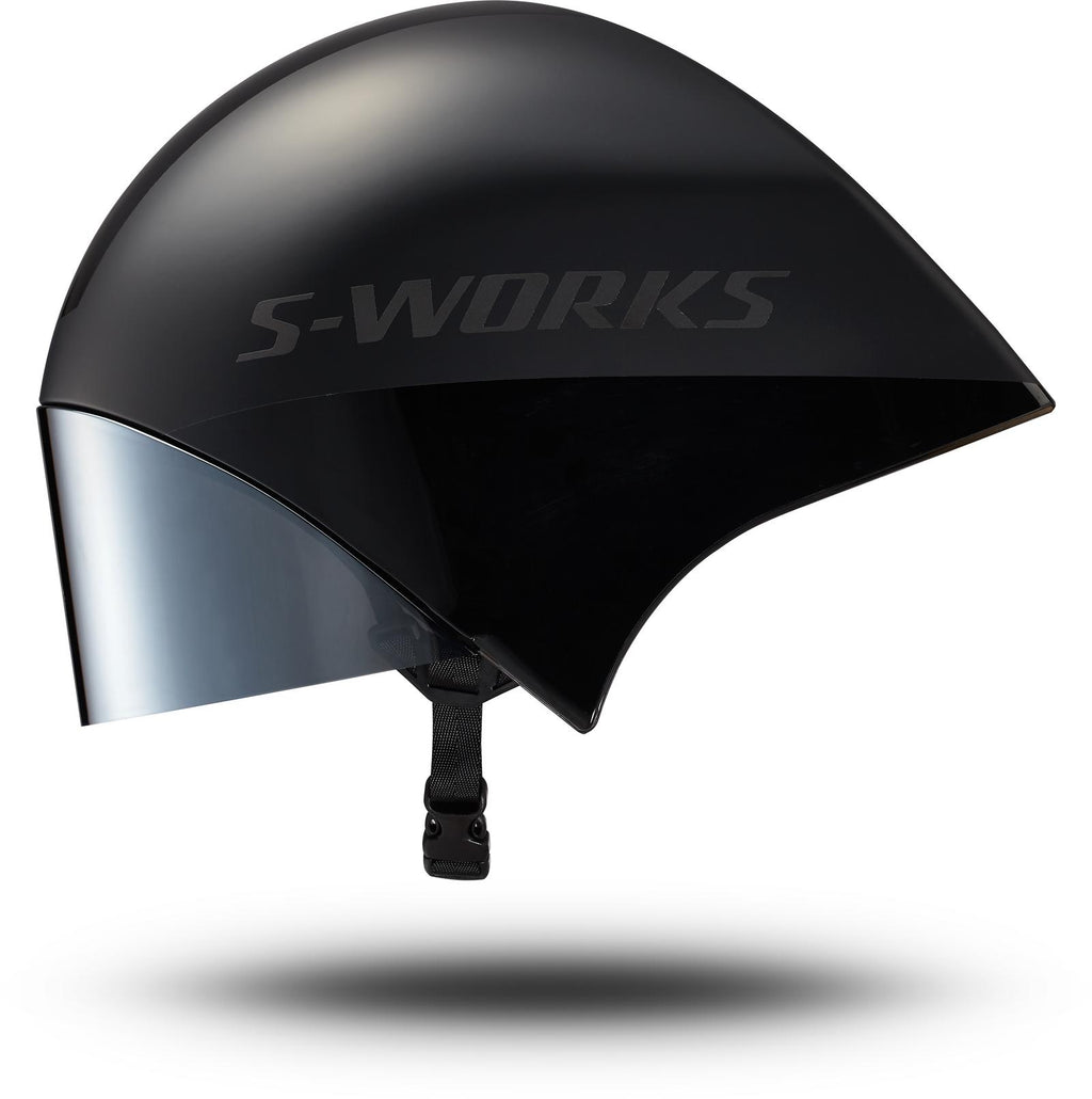 Specialized S-Works TT 5 Helmet - BLACK, profile view